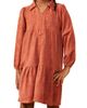 Hayden Girls Hayden Girls Kids' Vegan Faux Suede Tiered Swing Dress - 4