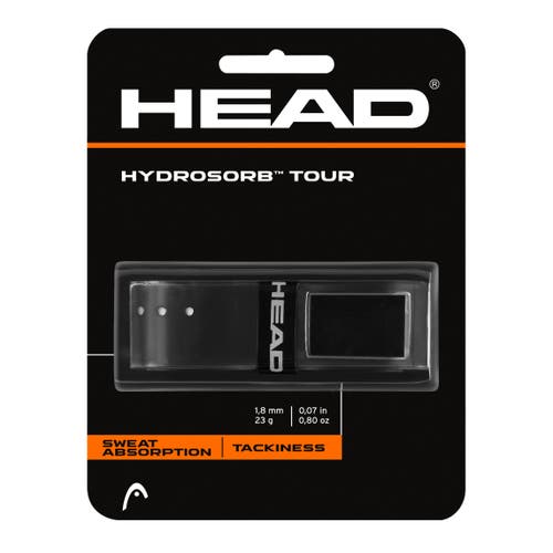 HEAD Head Hydrosorb Tour Black Replacement Grip 
