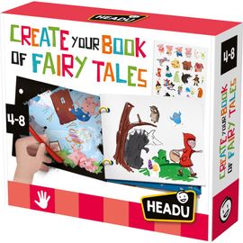 Headu Headu Create Your Book of Fairy Tales DIY Clip Ring Story Book