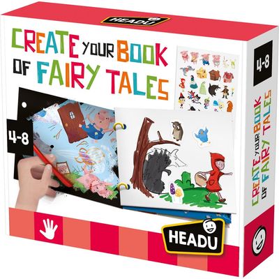 Headu Headu Create Your Book of Fairy Tales DIY Clip Ring Story Book
