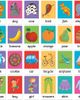 Headu Headu Maxi Flashcards Baby English First Words Language Game - 2