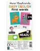 Headu Headu Maxi Flashcards Baby English First Words Language Game - 3