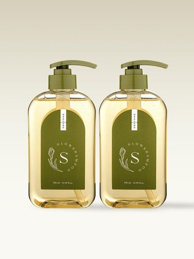 HEALAND Hiland Glow Shampoo 500ml Duo Set