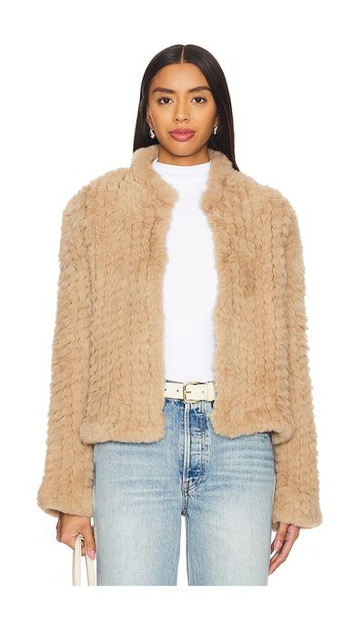 HEARTLOOM HEARTLOOM Keris Faux Fur Jacket