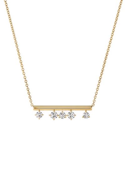 HEARTS ON FIRE HEARTS ON FIRE Barre Pendant Necklace