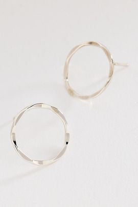 Heather Hawkins Circle Stud Earrings