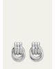 Heaven Mayhem Baby Knot Earrings, Silver - 1
