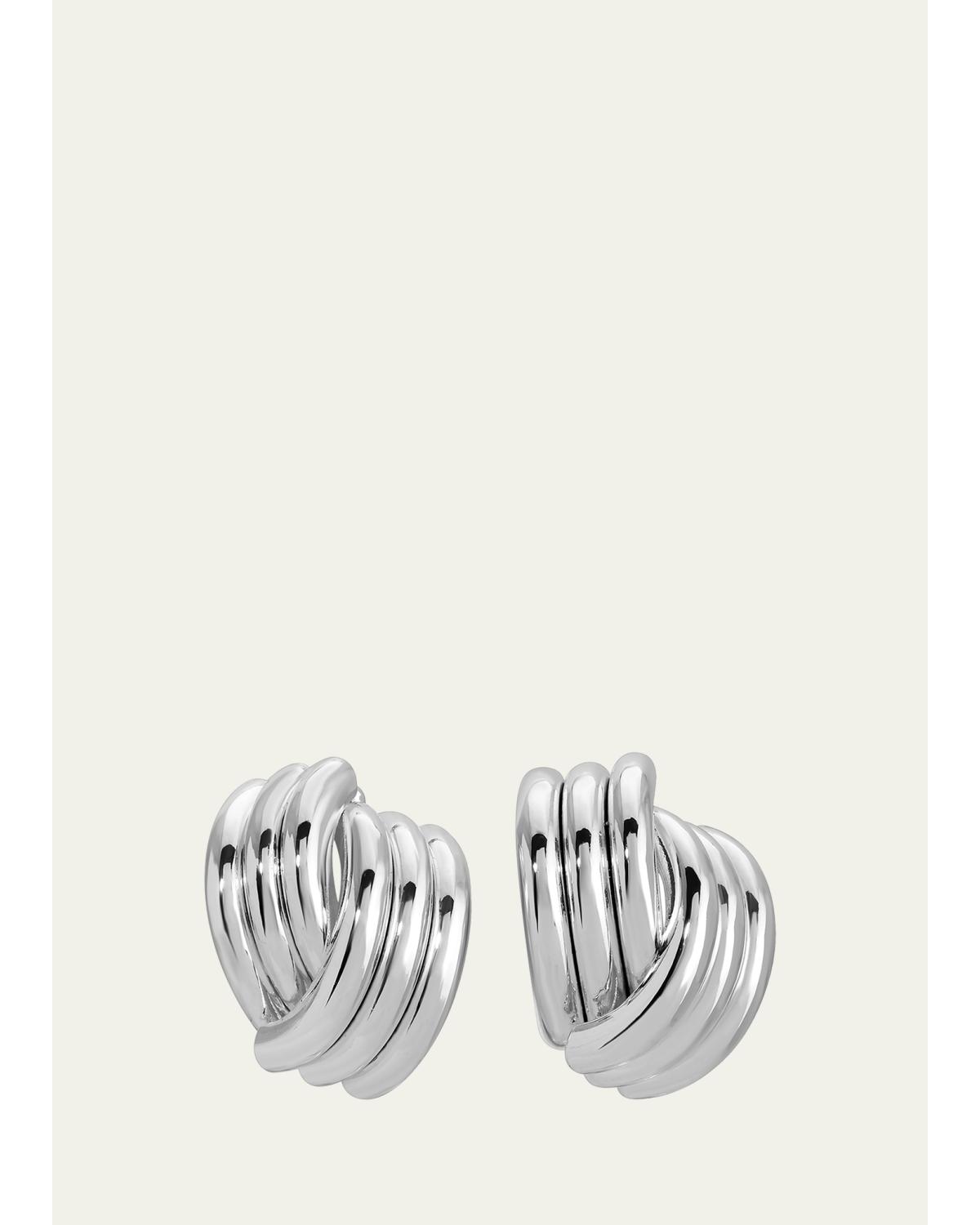 Heaven Mayhem Clove Earrings, Silver