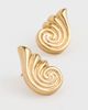 Heaven Mayhem Heaven Mayhem Capri Earrings Gold One - 4