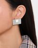 Heaven Mayhem Heaven Mayhem Cote Earrings Silver One - 3