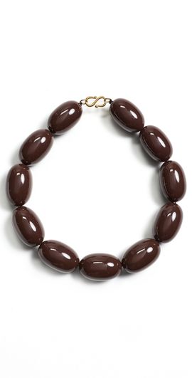 Heaven Mayhem Heaven Mayhem Isola Necklace Brown One