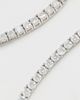 Heaven Mayhem Heaven Mayhem Lab Grown Tennis Necklace Silver One - 5