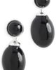 Heaven Mayhem Heaven Mayhem Leni Earrings Silver/Black One - 1