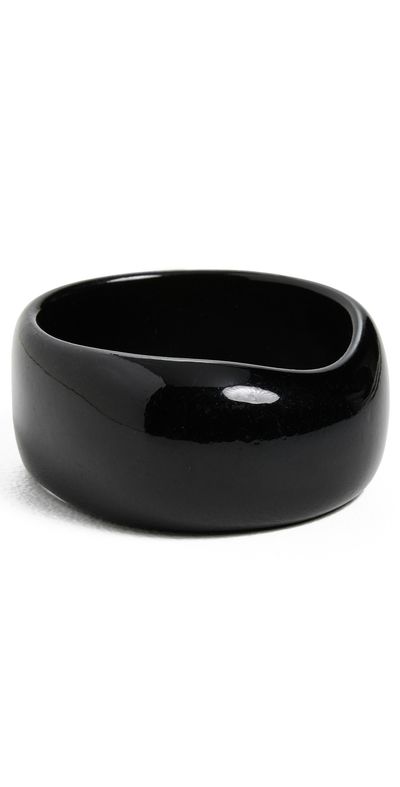 Heaven Mayhem Heaven Mayhem Luna Bangle Black One Size