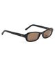 Heaven Mayhem Heaven Mayhem Margaux Sunglasses Black/Brown One - 1