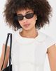 Heaven Mayhem Heaven Mayhem Margaux Sunglasses Black/Brown One - 3