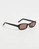 Heaven Mayhem Heaven Mayhem Margaux Sunglasses Black/Brown One - 4