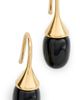 Heaven Mayhem Heaven Mayhem Odette Earrings Black/Gold One - 1