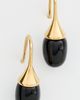 Heaven Mayhem Heaven Mayhem Odette Earrings Black/Gold One - 2