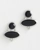 Heaven Mayhem Heaven Mayhem Romy Earrings Silver/Black One - 2