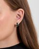 Heaven Mayhem Heaven Mayhem Romy Earrings Silver/Black One - 3