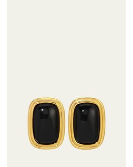 Heaven Mayhem Ribbon Earrings, Gold