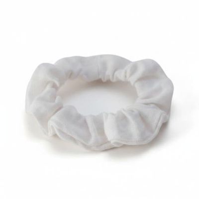 Heavenly Essentials Heavenly Essentials 100% Organic Linen Bow Knit Scrunchie