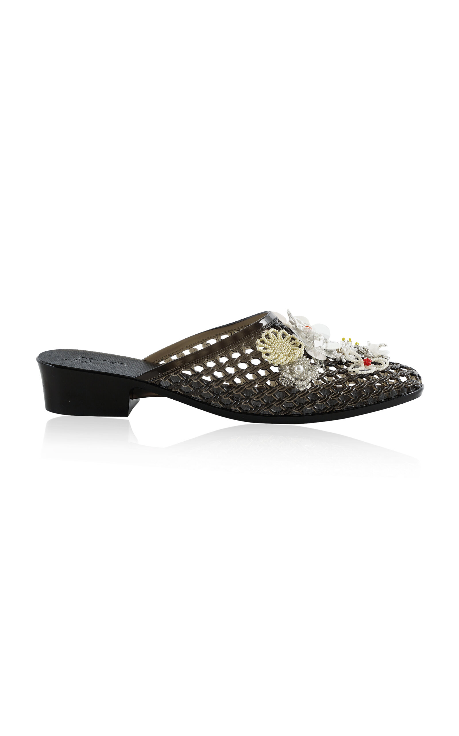 HEAVENLY JELLY HEAVENLY JELLY Lacey Embellished Jelly Mule