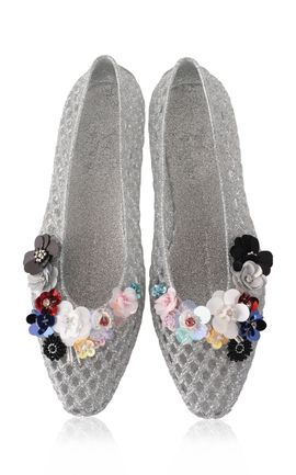 HEAVENLY JELLY HEAVENLY JELLY Petal Embellished Jelly Shoes