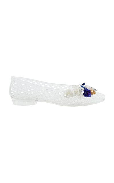 HEAVENLY JELLY HEAVENLY JELLY Posy Embellished Jelly Shoes