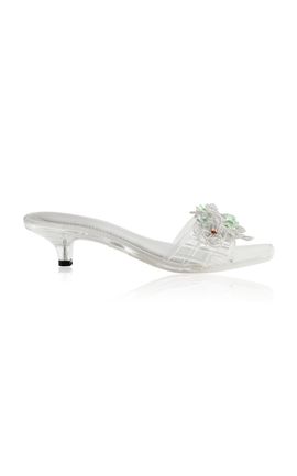 HEAVENLY JELLY HEAVENLY JELLY Twirl Embellished Jelly Mule