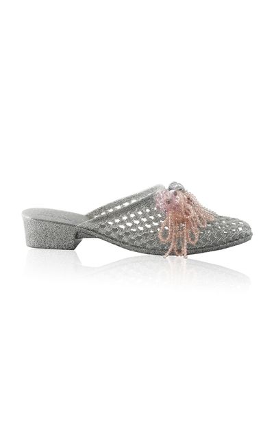 HEAVENLY JELLY HEAVENLY JELLY Wisteria Embellished Jelly Mule