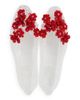 Heavenly Jelly Heavenly Jelly Women's Nova Sequin Flower White Jelly Shoes - 1
