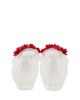 Heavenly Jelly Heavenly Jelly Women's Nova Sequin Flower White Jelly Shoes - 2