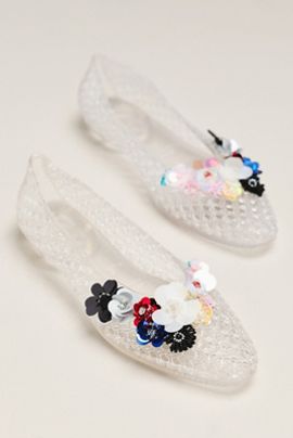Heavenly Jelly Petal Ballet Flats