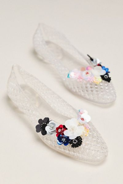 Heavenly Jelly Petal Ballet Flats