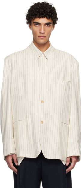 Hed Mayner Hed Mayner Beige Linen Blazer