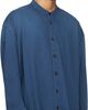 Hed Mayner Hed Mayner Blue Herringbone Denim Shirt - 2