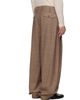 Hed Mayner Hed Mayner Brown Check Trousers - 3