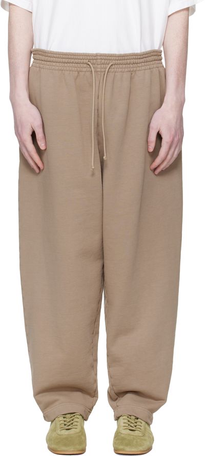 Hed Mayner Hed Mayner Brown Drawstring Sweatpants
