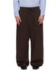 Hed Mayner Hed Mayner Brown Embroidered Sweatpants - 1
