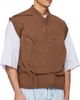 Hed Mayner Hed Mayner Brown Knit Sweater Vest - 2