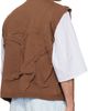 Hed Mayner Hed Mayner Brown Knit Sweater Vest - 3