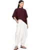 Hed Mayner Hed Mayner Burgundy Embroidered T-Shirt - 5