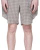 Hed Mayner Hed Mayner Gray & Brown Checked Shorts - 1