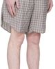 Hed Mayner Hed Mayner Gray & Brown Checked Shorts - 2