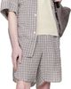 Hed Mayner Hed Mayner Gray & Brown SS Shirt - 4
