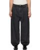 Hed Mayner Hed Mayner Gray Pleated Denim Jeans - 1