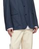 Hed Mayner Hed Mayner Navy Cotton Blazer - 4