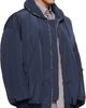 Hed Mayner Hed Mayner Navy Crinkled Bomber Jacket - 2